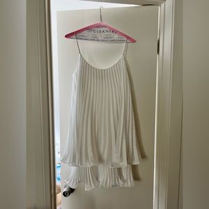 White Monique Lhuillier After Party Dress